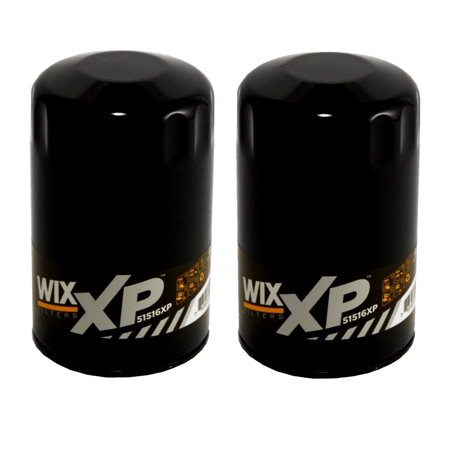2X Wix 51516XP Engine Oil Filter Kit for (Spin-On)
