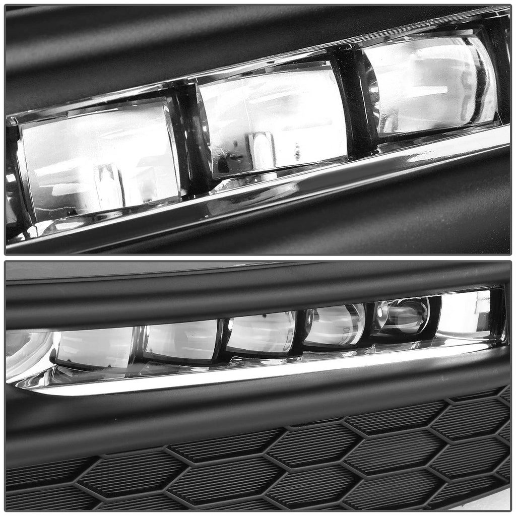 Hi-Power LED Fog Lights with Bezels & Switch for Honda Accord (2016–2017)