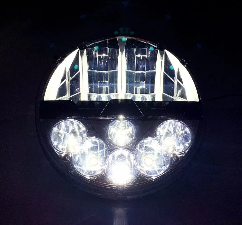 7 Inch LED Projector Headlights High Power for Pair (Low High)