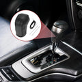 1 Pc Gear Shift Knob Cover for Hyundai Tucson (2015–2018) Black Faux Leather