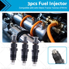 3X Fuel Injector for Kubota John Deere Yanmar 3TNV70 3TNV88 3YM30