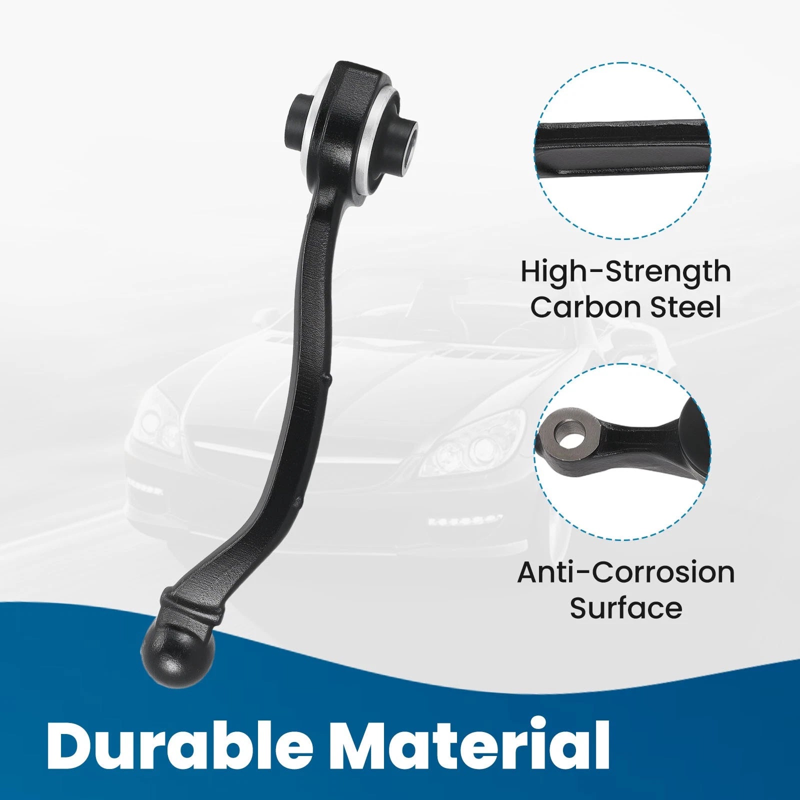 Front Left Lower Control Arm for Mercedes C-Class CLK-Class SLK-Class (2001–2011)