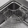 Stainless Steel Corner Rack for Cleaning Supplies (No Tools Needed)
