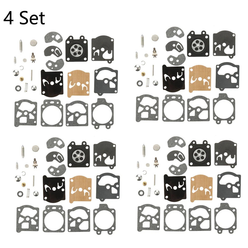 Set of 4 Carburetor Rebuild Kits for Walbro WA WT Series K10-WAT