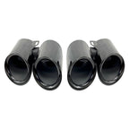 Set of 2 Muffler Tail Tip Exhaust Pipes for Porsche Panamera (2017)
