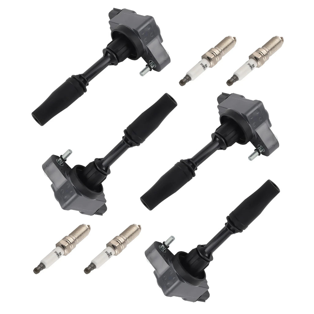 Set of 4 Ignition Coils & Iridium Plugs for Chevy Equinox 2.0L GMC Terrain