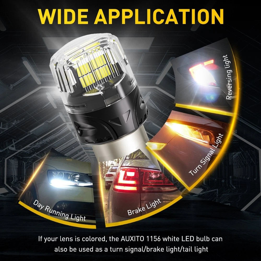 2X LED Backup Reverse Light Bulbs for AUXITO (1156)