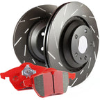 2X Brake Disc and Pad Kit for Fiat 500 (2014–2017)