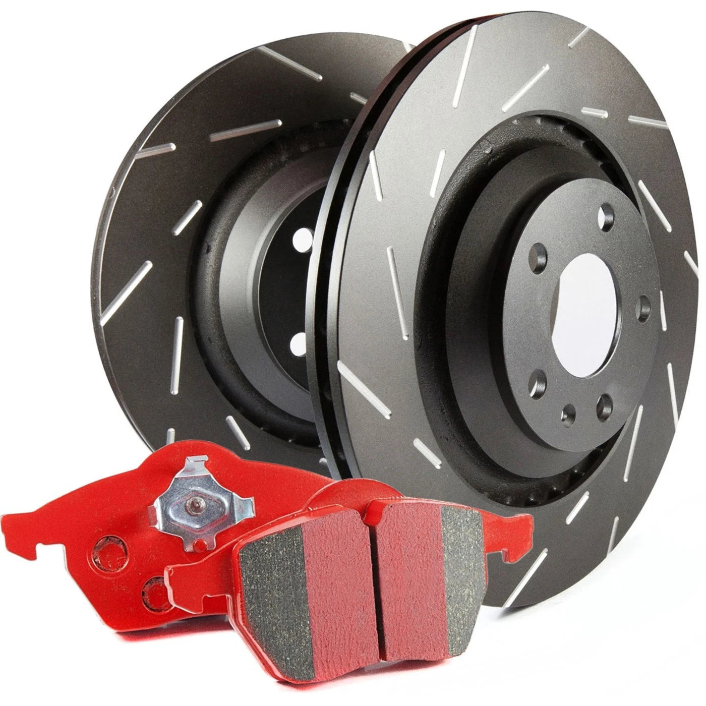 2X Brake Disc and Pad Kit for Fiat 500 (2014–2017)