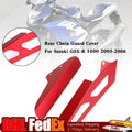 Rear Sprocket Chain Guard Cover for Suzuki GSX-R 1000 (2005–2006) Red