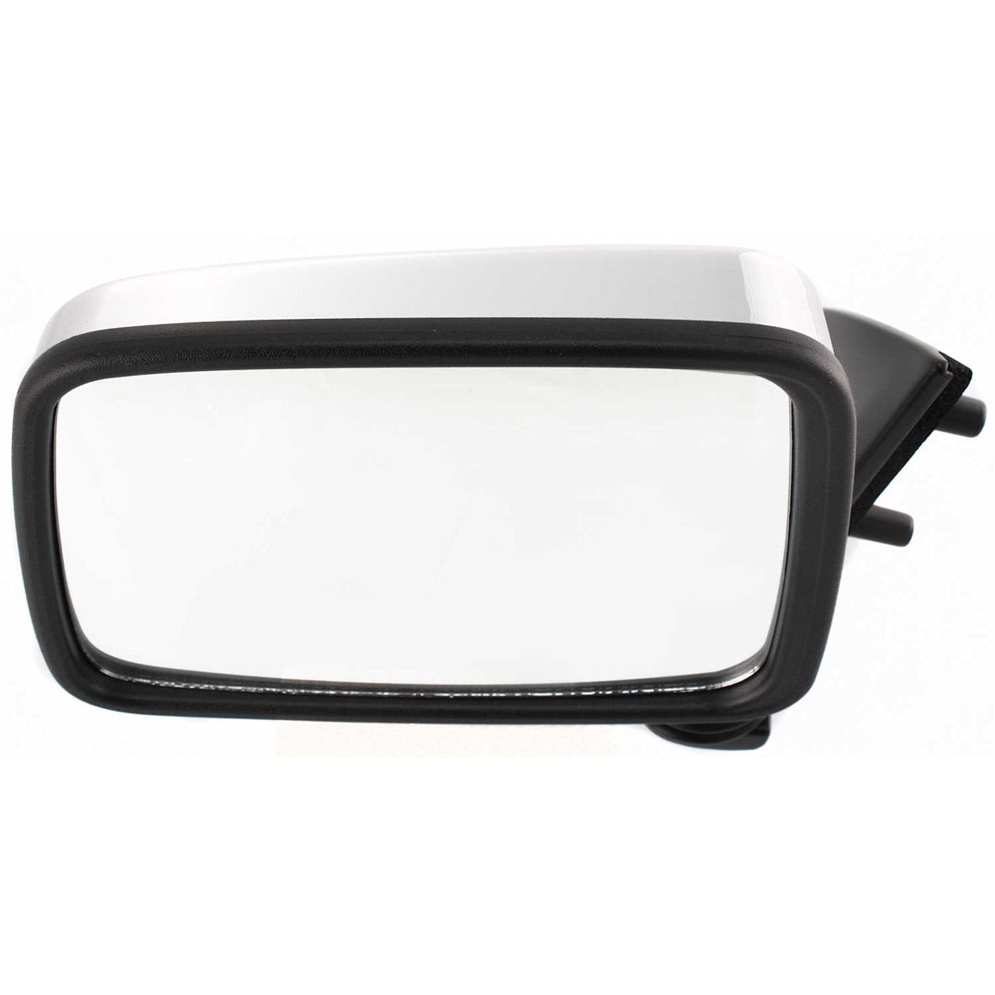 Manual Mirror for Nissan D21 (1986–1994) Left Black Base Chrome