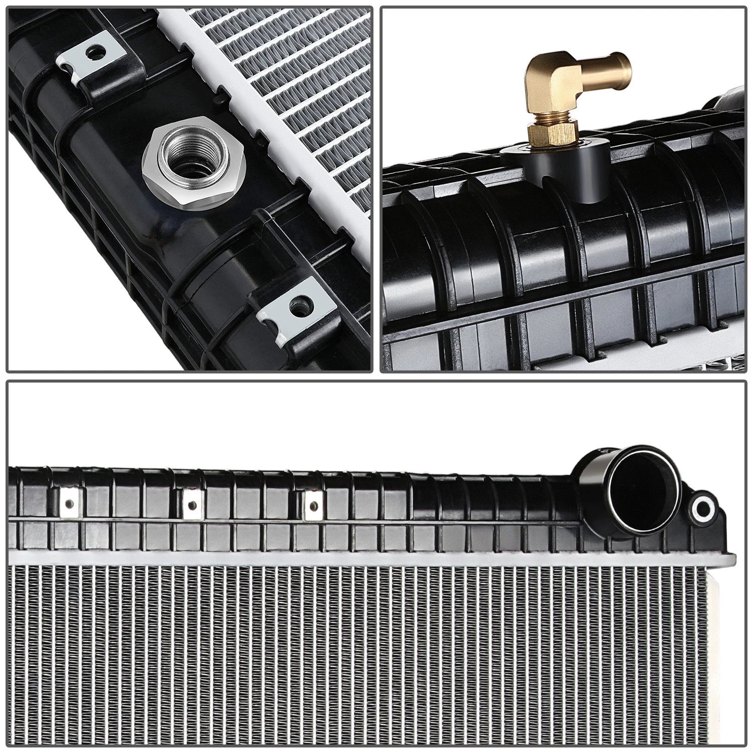 2-Row Aluminum Radiator for Freightliner FLD120SD/Sterling L9500 (2008–2012)