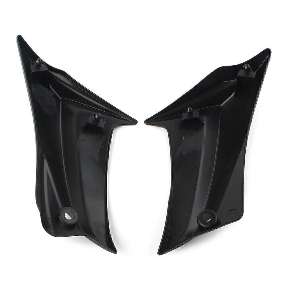 Black Air Duct Tube Covers for KAWASAKI Ninja ZX6R ZX636D/C (2005-2006)