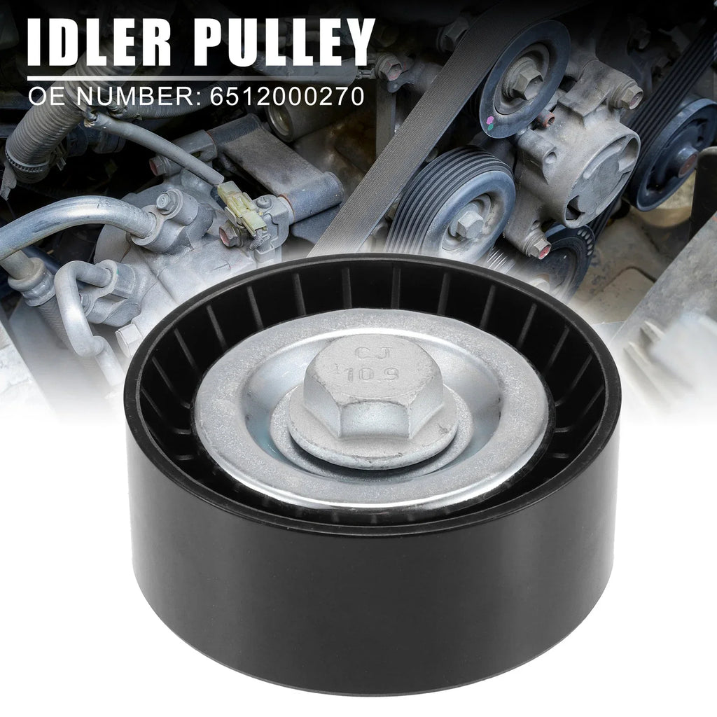 Drive Belt Idler Pulley for Mercedes-Benz Sprinter (2010-2018)