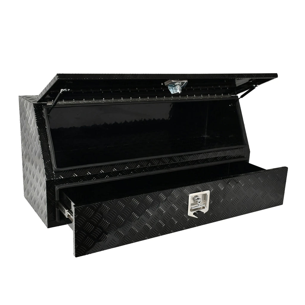 Underbody Tool Box with Drawer & Lock for Pickup Truck (48"x18"x21")
