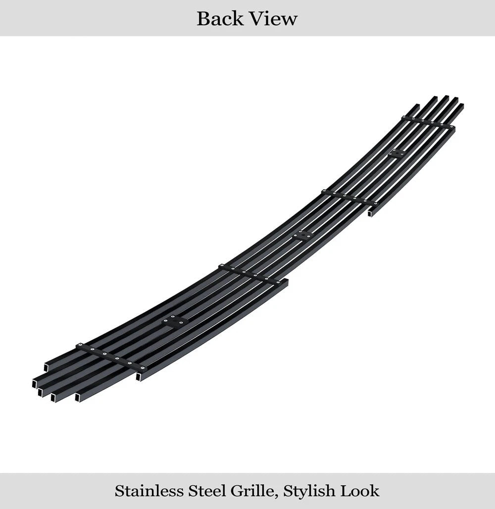 Stainless Black Billet Grille Insert for Toyota Tacoma 2WD (2001-2004)