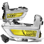 Pair of Amber Lens Front Bumper Fog Lights for Nissan Rogue (2017–2018)