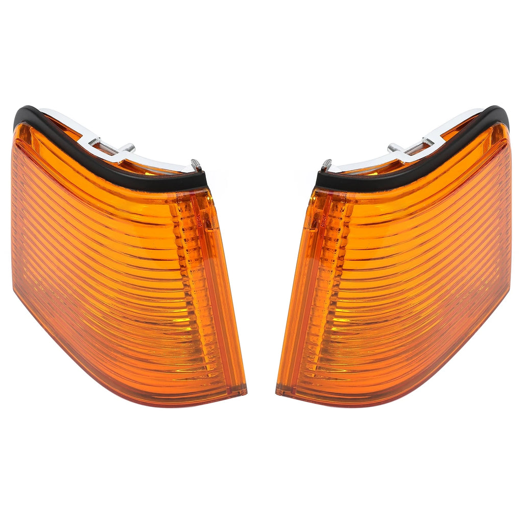 Set of 2 Front Amber Marker Lights for Cutlass Supreme (1987-1988)