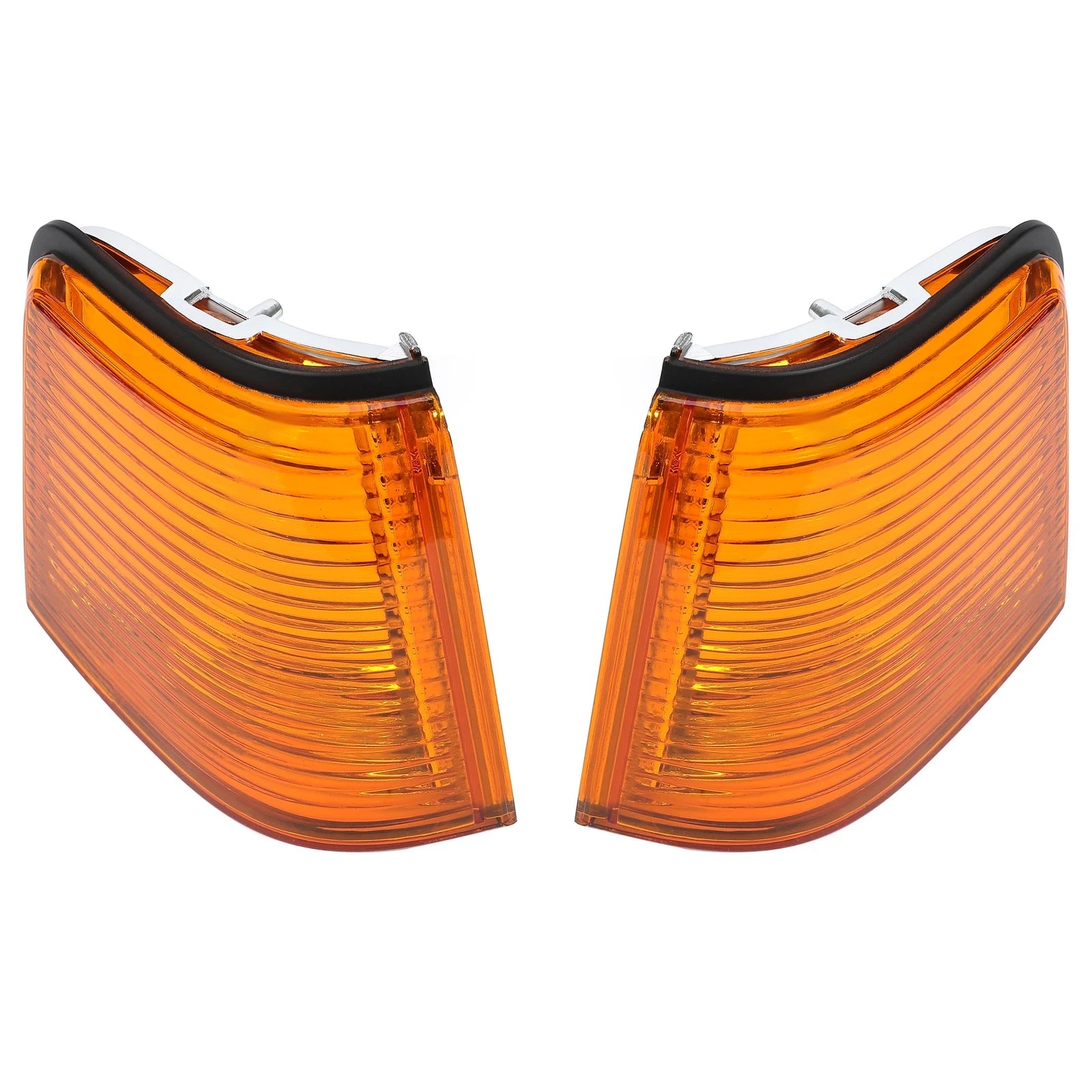 Set of 2 Front Amber Marker Lights for Cutlass Supreme (1987-1988)