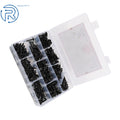 Set of 380 Stainless Steel Self-Tapping Screws Assortment Kit