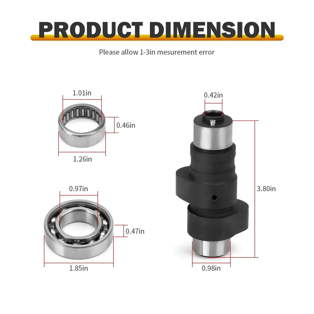 Camshaft Assembly Bearings for Yamaha Wolverine 350 4x4 YFM350F (1995–2005)