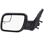 Left Driver Heated Mirror with Blind Spot Puddle Lamp for Ford Explorer (2011-2019)