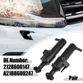 Headlight Washer Nozzle Set for Mercedes-Benz E350 E550 E63 AMG (2006–2016)