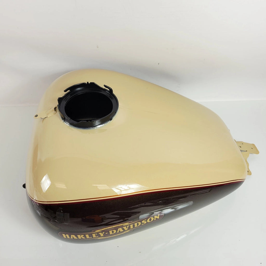 Gas Fuel Tank for Harley-Davidson Touring (2008–2023) Sand Pearl/Canyon Brown