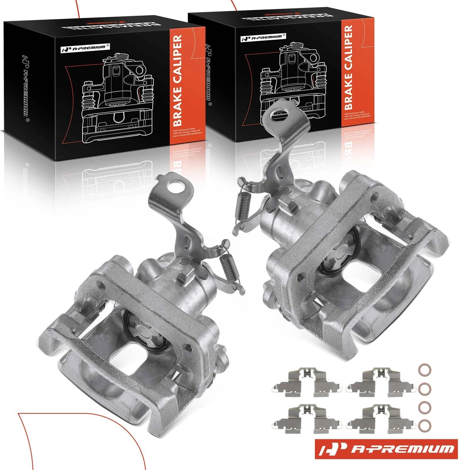 Rear Brake Caliper and Bracket for Toyota Corolla Matrix Pontiac (2003–2008)