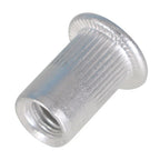 Set of 100 M6 Flat Head Aluminum Rivet Nuts for Various Models