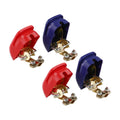 2 x Quick Release Battery Terminals Clamps for 12V Car Connectors