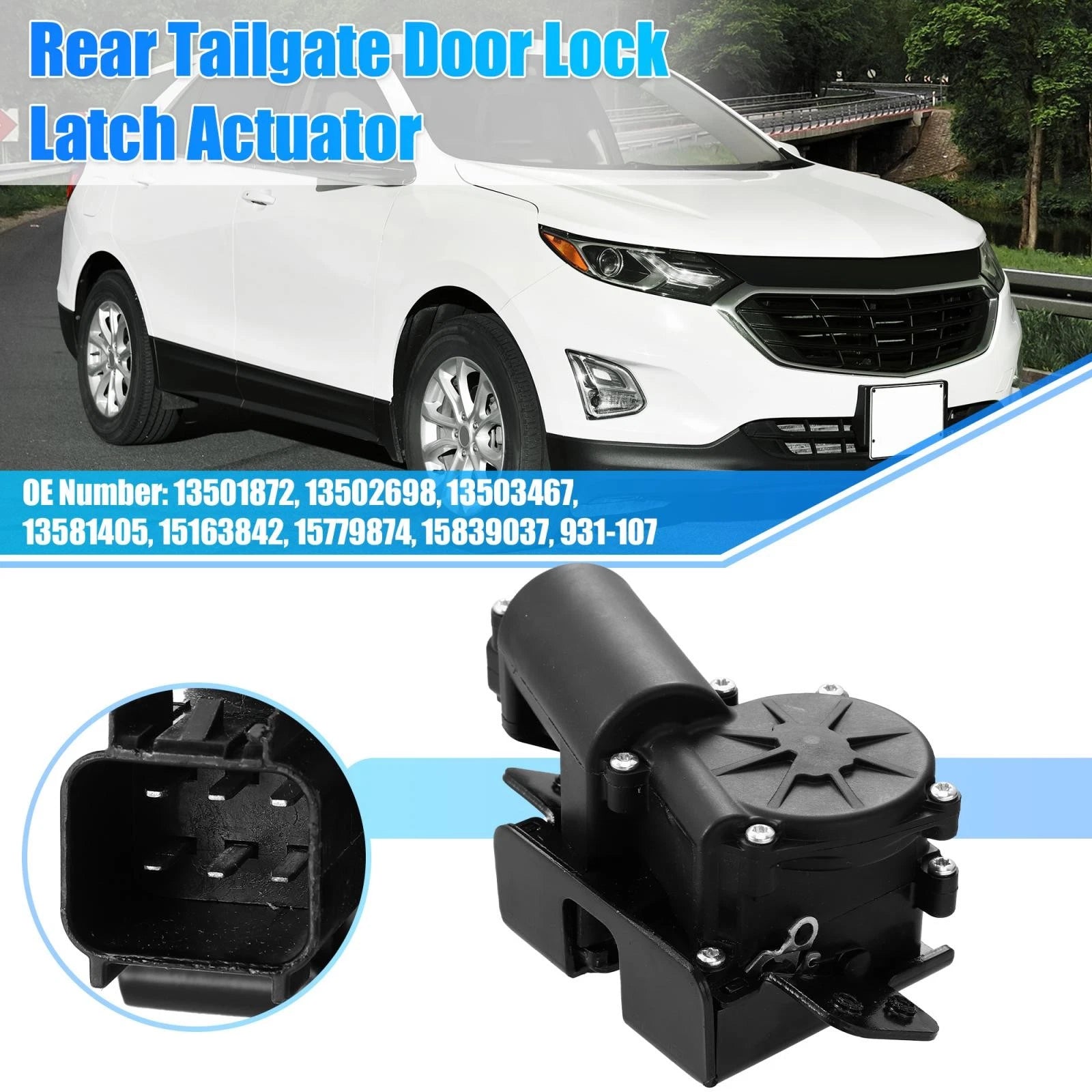 Power Liftgate Door Latch Lock Actuator 13581405 for Chevy GMC Cadillac 