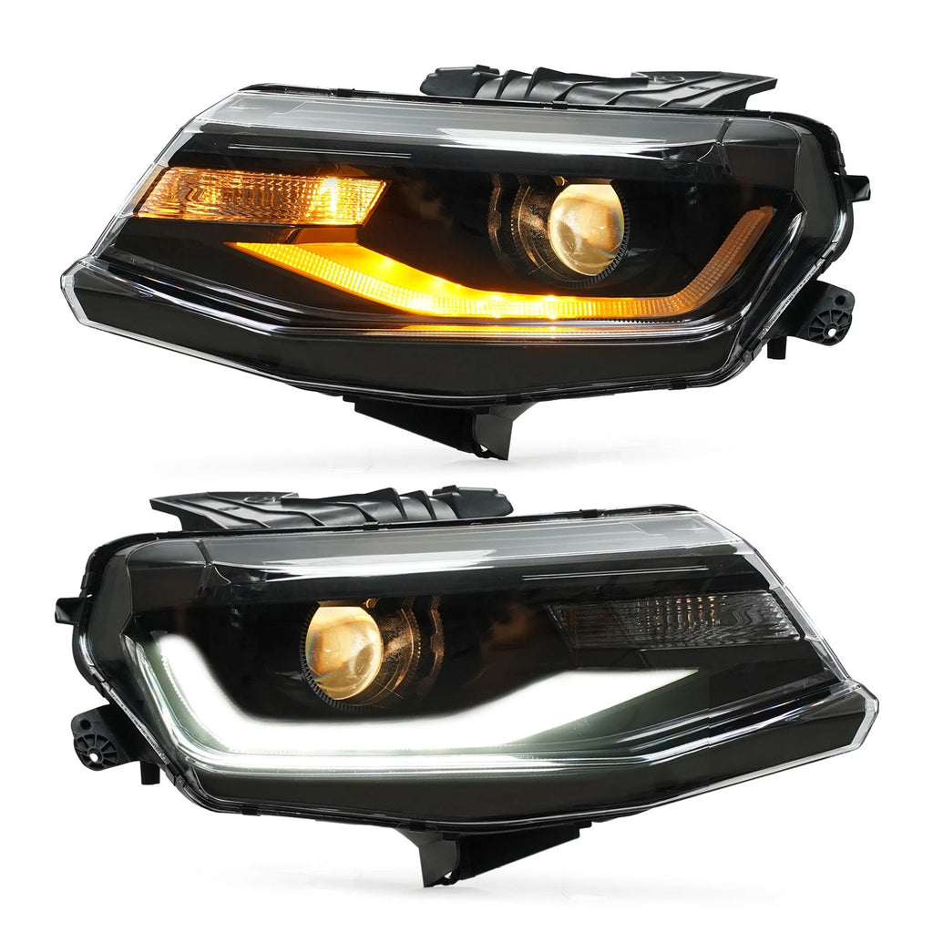 LED Projector Headlights for Chevy Camaro (2016–2021) Pair