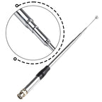 Telescoping Rod Antenna for CB Handheld Radios (27MHz, 9-51 Inch Length)