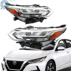 Set of 2 LED Headlights for Nissan Sentra SR (2020-2022)