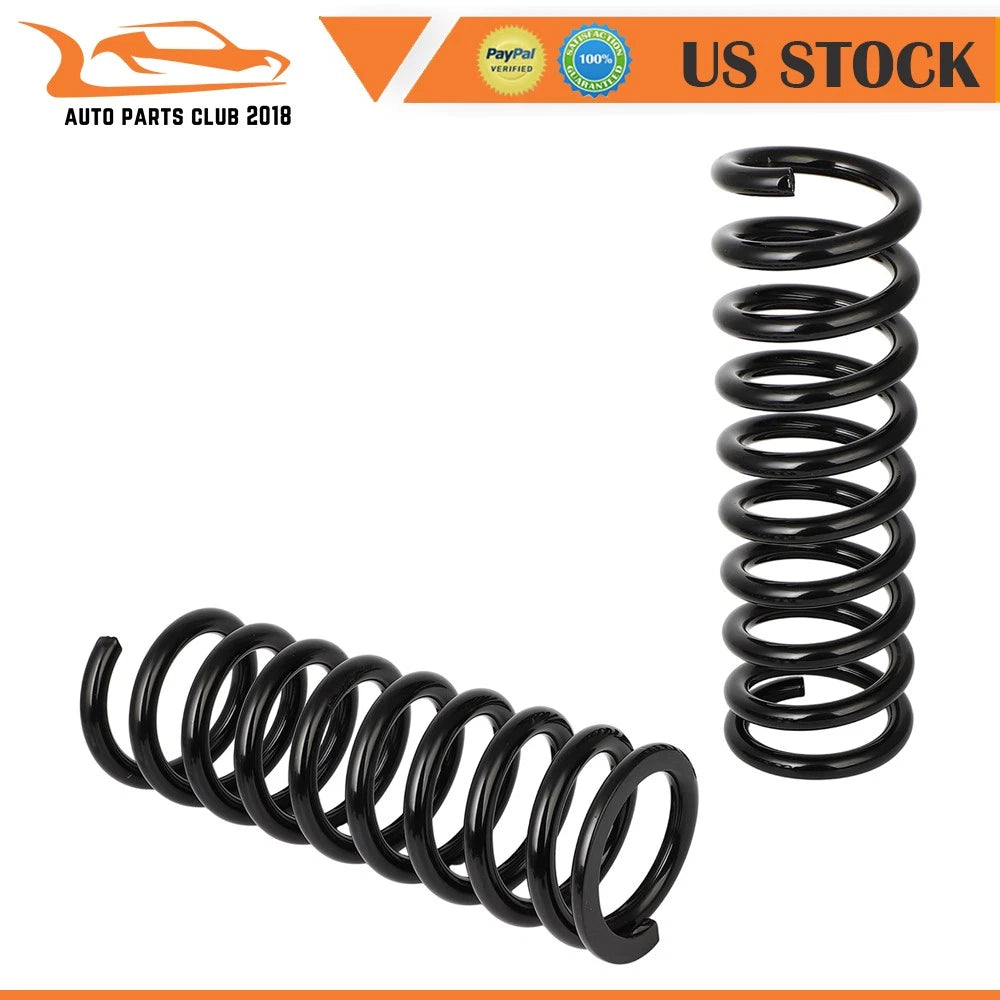 2pc Front Coil Springs for Ford Mustang (1980–2004), Fairmont, Mercury Marquis, Zephyr