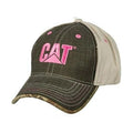 Old Glory Cap for CAT Caterpillar Equipment (Tan/Brown)