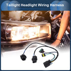 Headlight Wiring Harness Assembly for Chevrolet Silverado 1500 2500 3500 (2007–2014)
