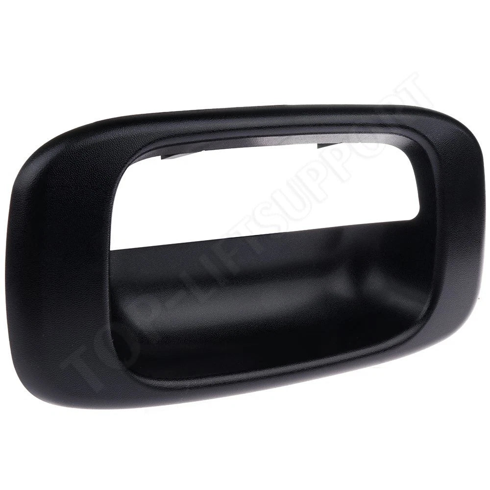 Liftgate Tailgate Handle Bezel Cover for GMC Chevy (1999–2007) Black