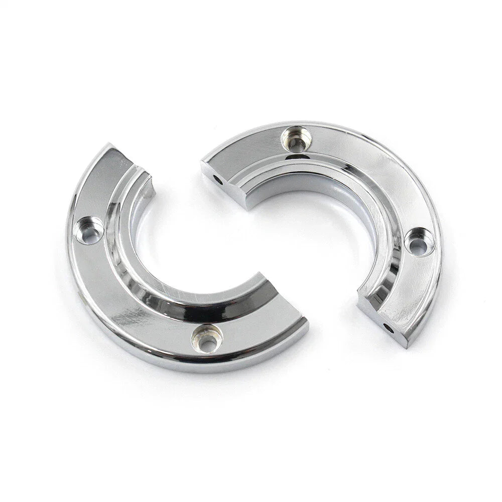 2" Aluminum Alloy Swivel Steering Column Floor Mount Chrome for SBC BBC