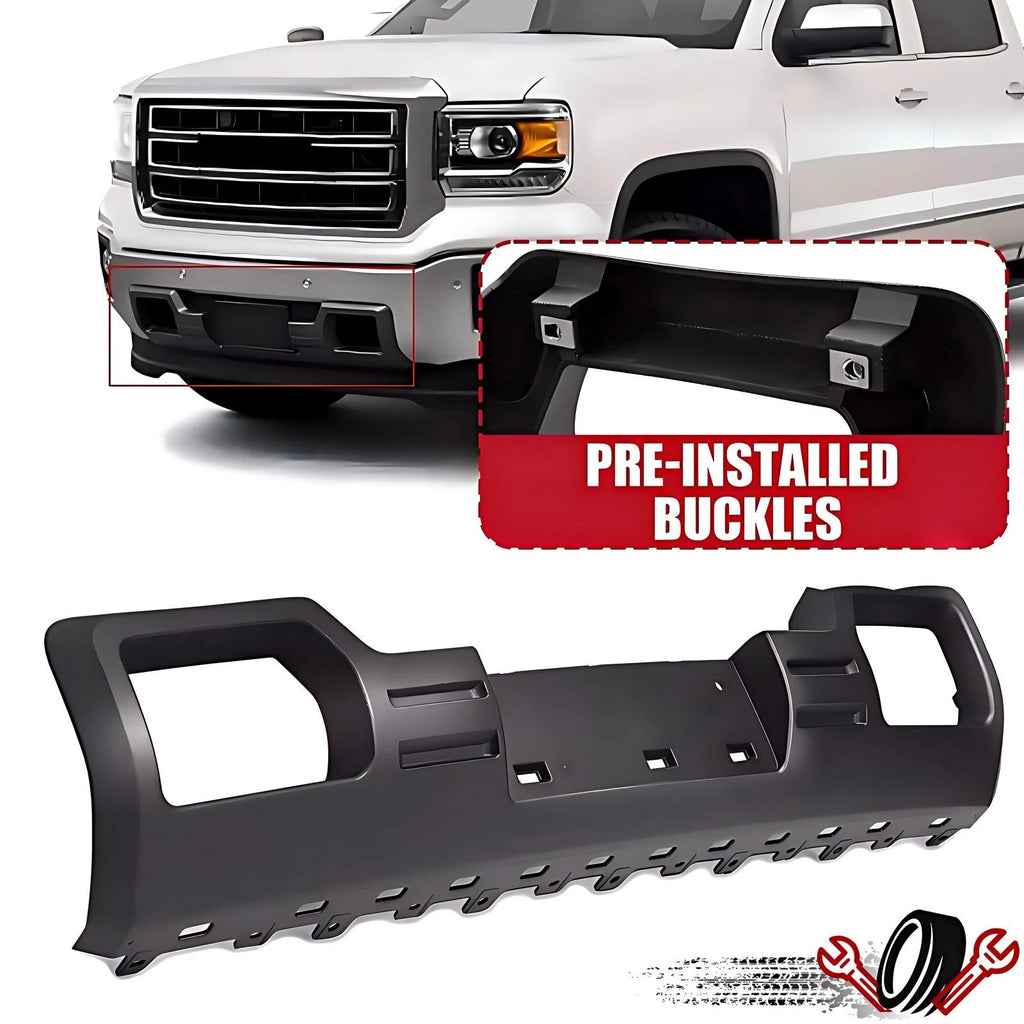 Front Lower Bumper Valance Skid Plate for GMC Sierra 1500 (2014–2015)