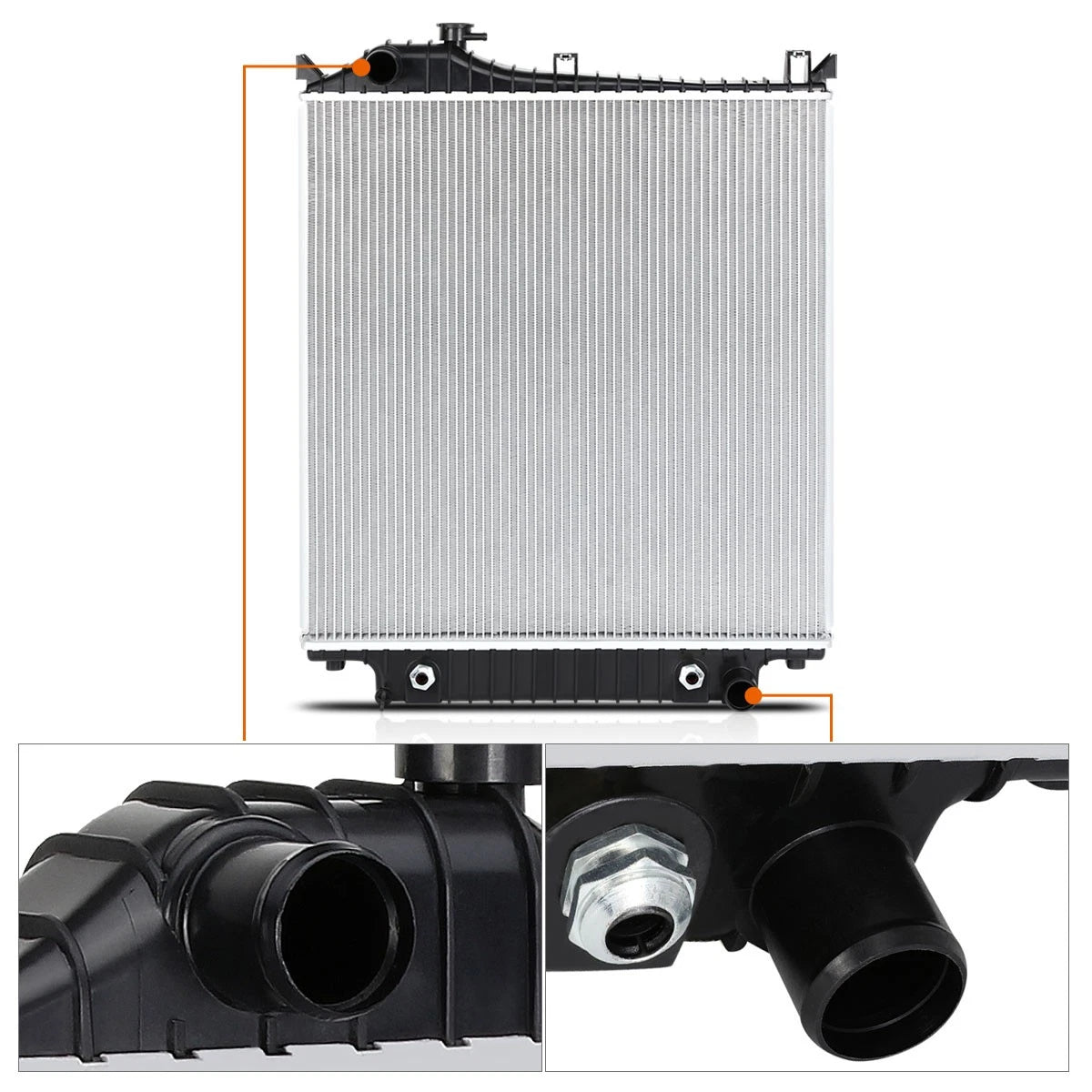 Full Aluminum Radiator for Ford Explorer Sport Trac (2007–2010) DPI-2952
