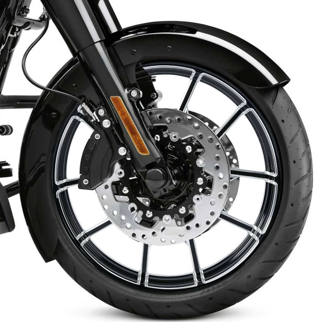 30" x 3.5" CNC Front Wheel Rim with Hub for Harley Touring (1997–2021)