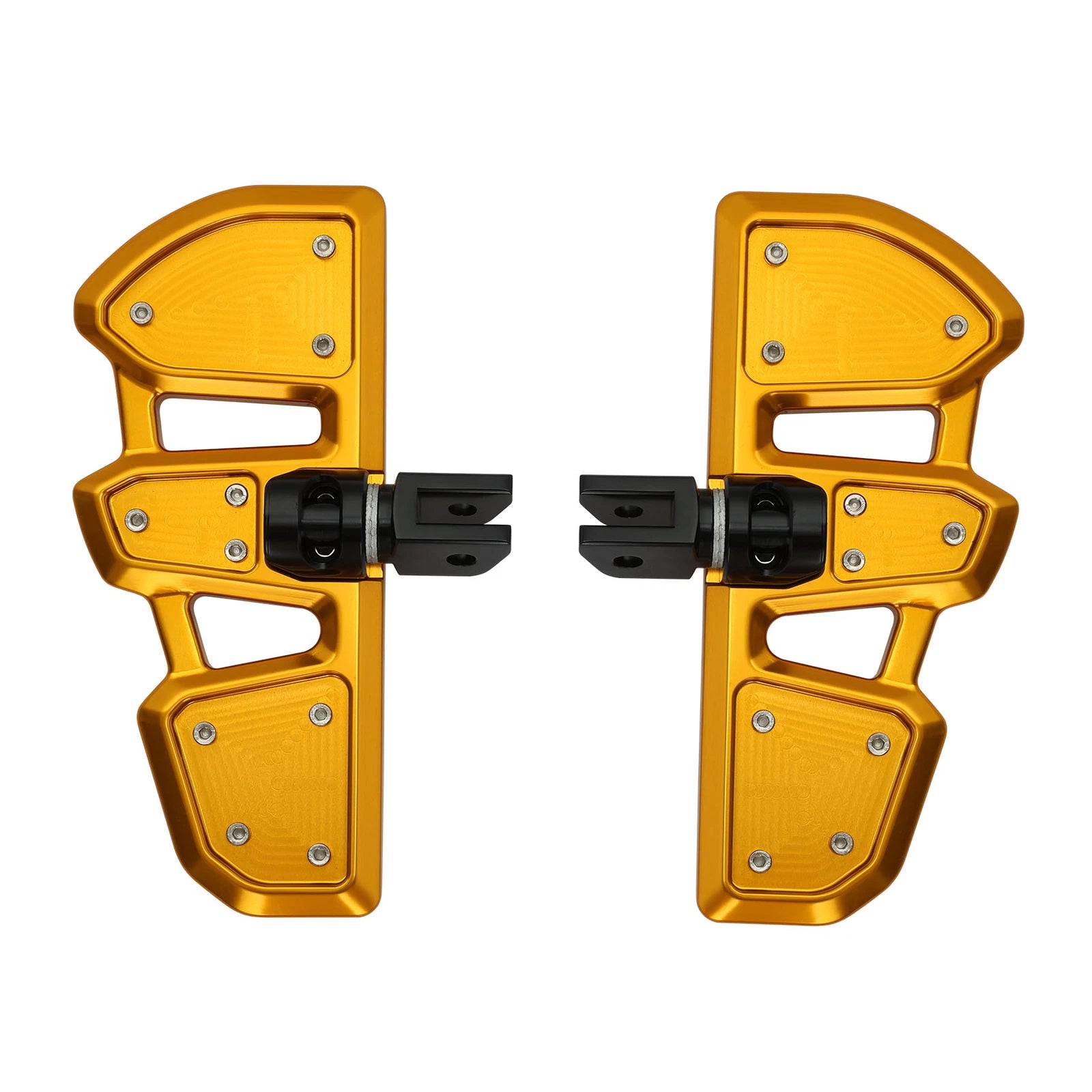 Gold Rider Driver Foot Floor Boards for Harley Softail Low Rider (2018–2024)