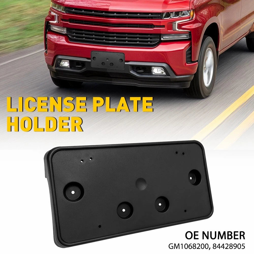License Plate Bracket Holder for Chevrolet Silverado 1500 (2019–2022) 84428905