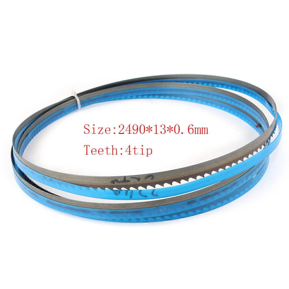Wood Band Saw Blade 2490mm x 13mm x 0.6mm x 4TPI for Wood Cutting