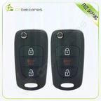 2X Keyless Flip Remote Car Key Fob for Kia Sportage (2012–2013) 3 Buttons