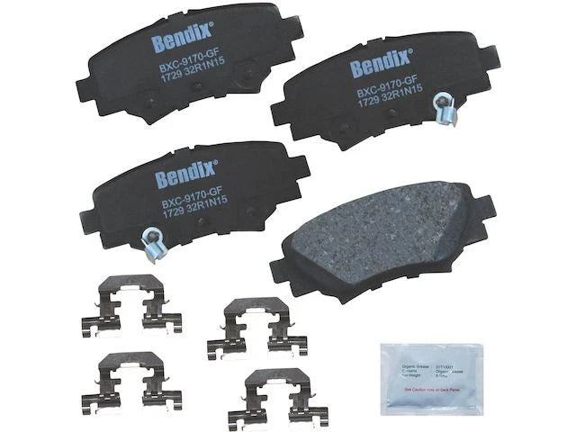 Rear Brake Pad Set for Mazda 3 Sport (2014–2016) TB243VS