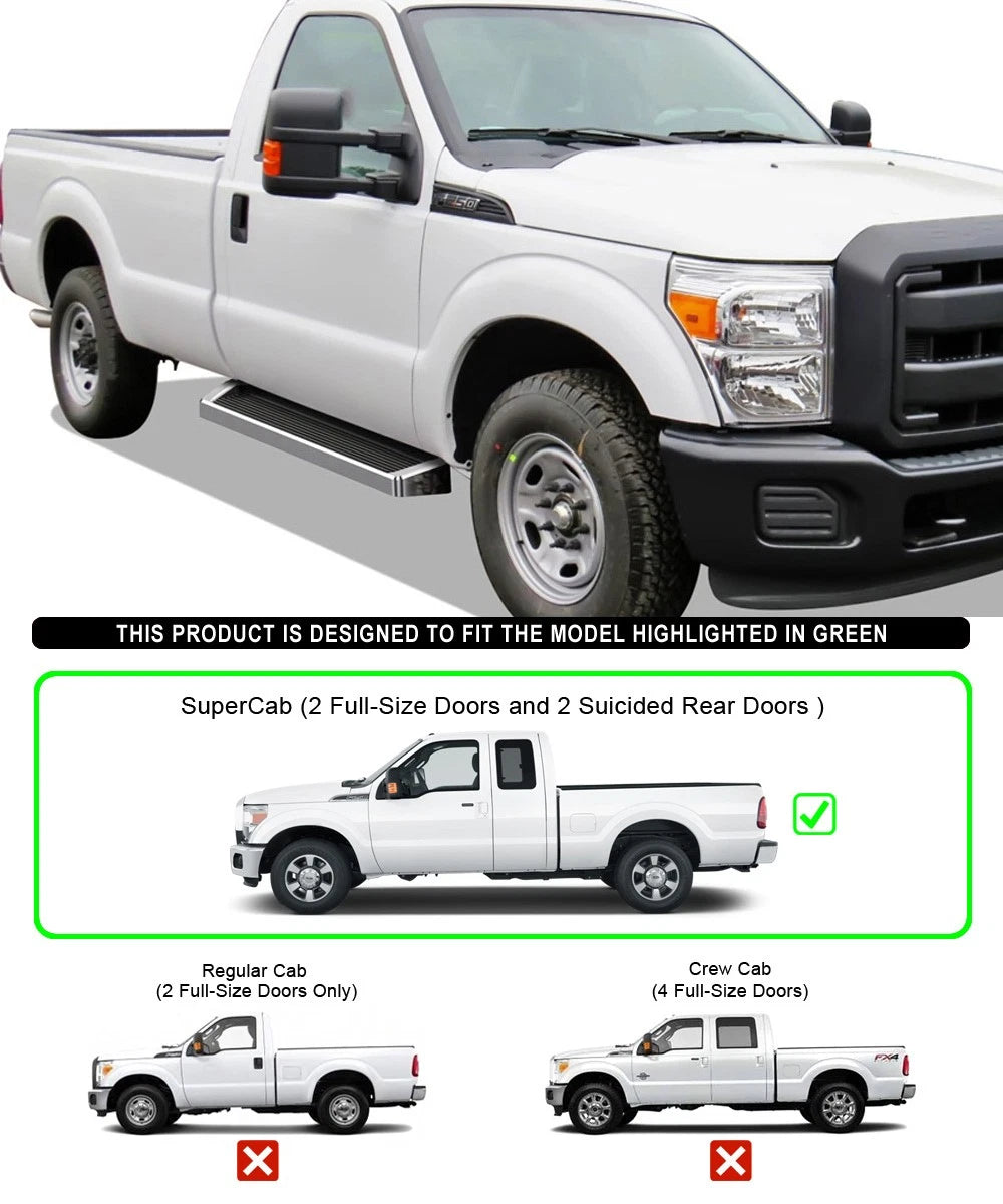 Running Boards for Ford F250 F350 Regular Cab (1999-2016)