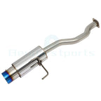 4.5" Burnt Tip Muffler Exhaust for Honda Civic (1992–2000) EG8/EJ1-8